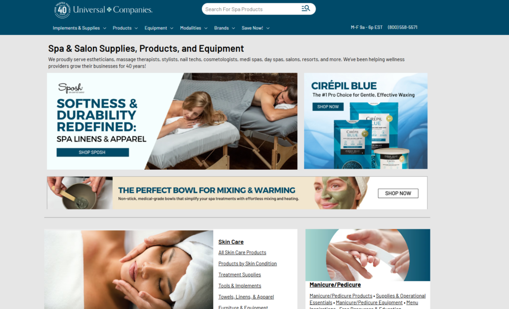 Universal Companies is a U.S.-based private label skincare manufacturer specializing in spa-quality face creams with natural and organic formulations. With 40+ years of experience, they provide turnkey solutions, low-risk private labeling, and built-in business education, making them an ideal partner for beauty entrepreneurs entering the skincare market.