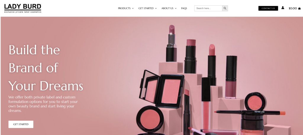Lady Burd is a New York-based private label eye balm manufacturer with over 50 years of experience, offering FDA-compliant, cruelty-free, low-MOQ production and turnkey services tailored for new brands entering the sensitive skincare market.